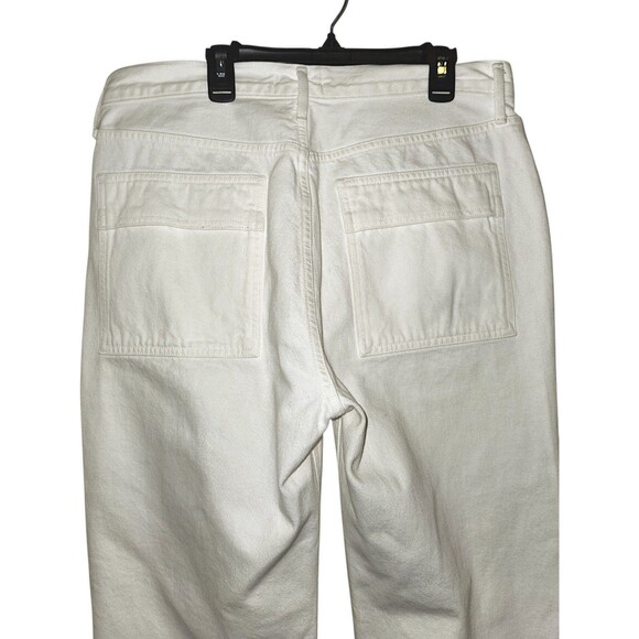 AGOLDE Women’s Cooper Cargo ORG Cotton Utility Jeans in Milkshake Size 29 EUC! - Picture 7 of 8